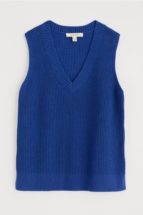Lookout Point V-neck Knitted Vest Image