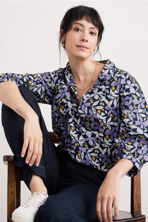 Hope Cottage Organic Cotton Blouse Image