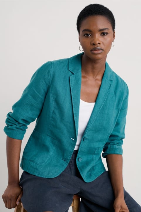 Blinker Linen Blazer Image