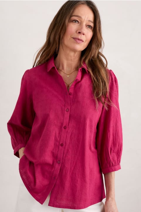 Hope Cottage Organic Cotton Check Blouse