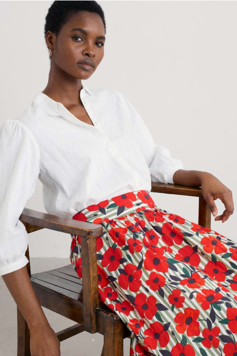 Hope Cottage Organic Cotton Check Blouse