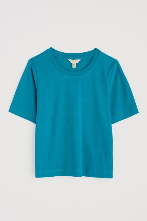 Copseland Striped Organic Cotton T-Shirt (GOTS) Image