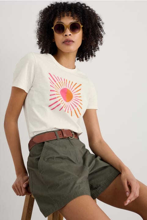 Printing Ink Organic Cotton T-Shirt