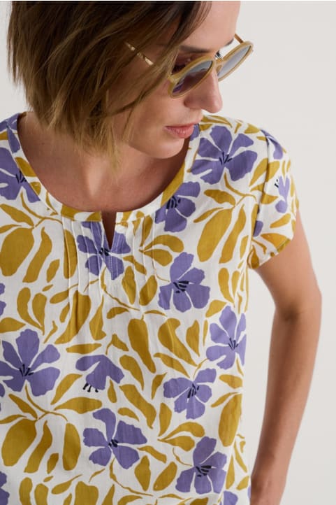 Garden Gate Cotton Top