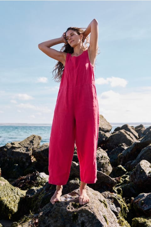Salt Air Wide Leg Jumpsuit