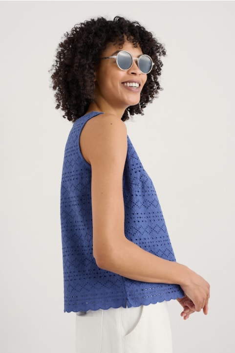 Binnacle Broderie Vest Image