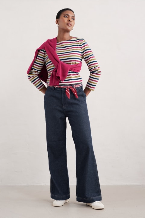 Sailor Shirt in GOTS-Certified Organic Cotton Jersey
