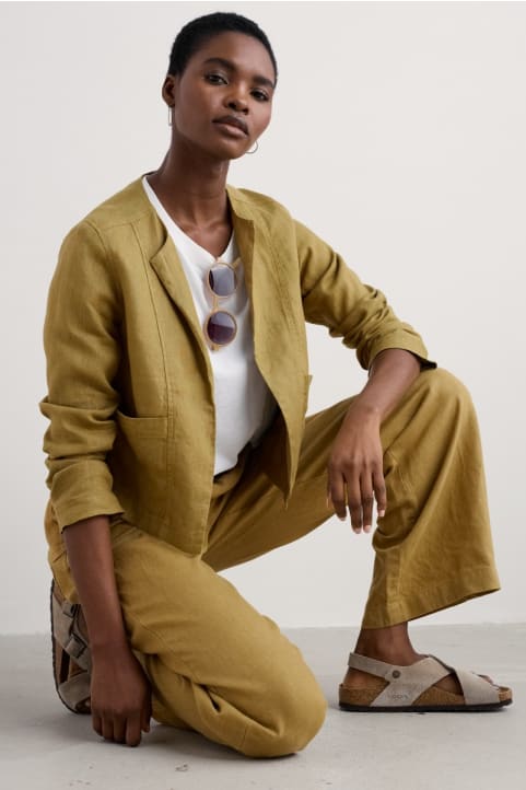 Country Lane Linen Jacket Image