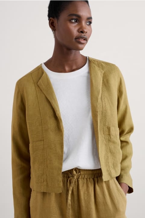 Country Lane Linen Jacket Image