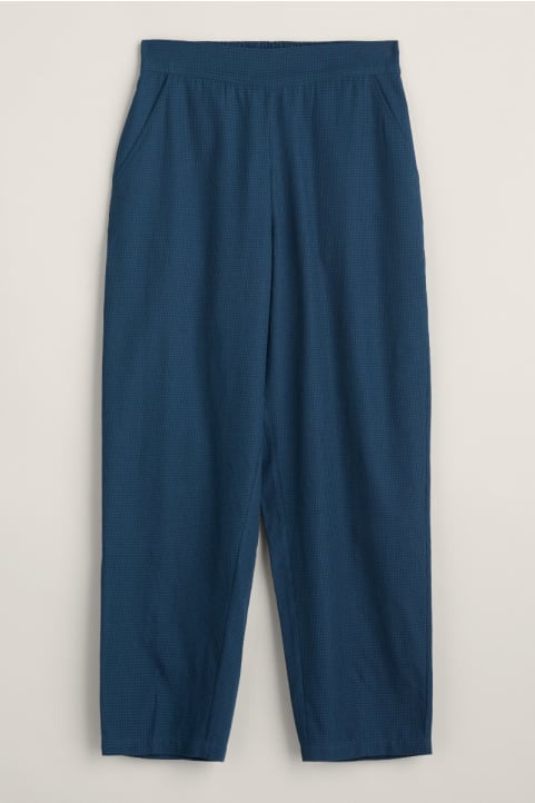 Vow Cave Tapered Trousers in GOTS-Certified Organic Cotton