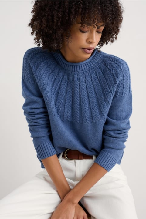 Stone Chat Organic Cotton Jumper
