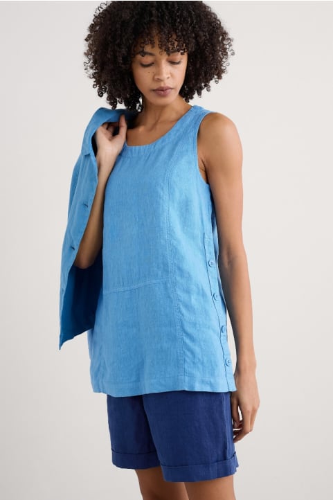 Foredune Linen Vest