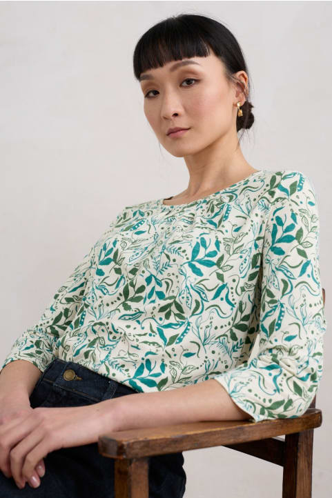 Appletree 3/4 Sleeve Top Image