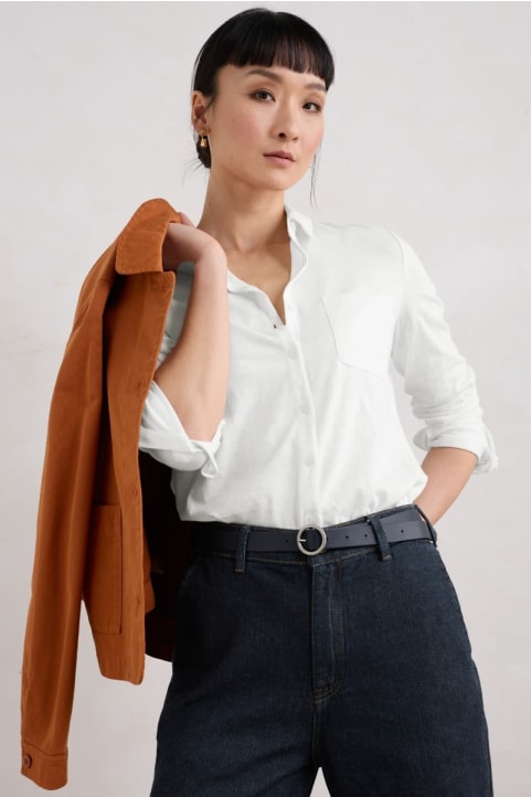 Teasel Head Organic Cotton Jersey Shirt