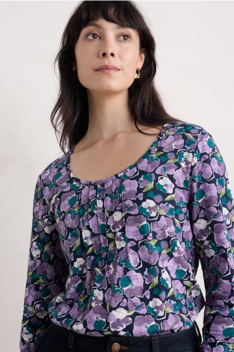 Penhollow Organic Cotton Printed Top (GOTS) Image