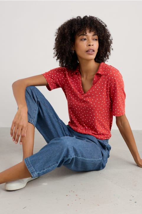 Misty Sky Short Sleeve Jersey Shirt