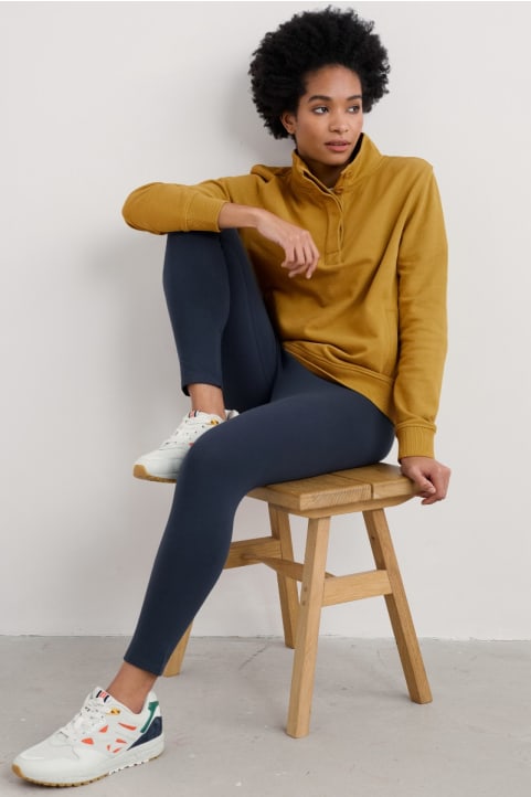 Sea Dance Organic Cotton 7/8 Leggings (GOTS) Image