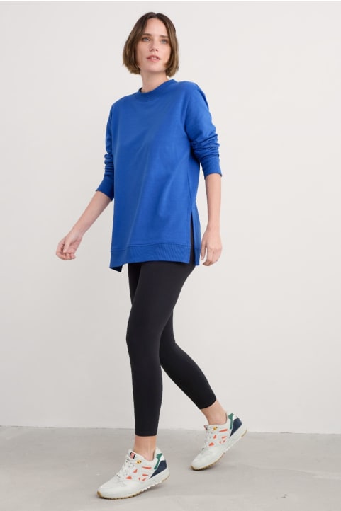 Sea Dance 7/8 Leggings in GOTS-Certified Organic Cotton
