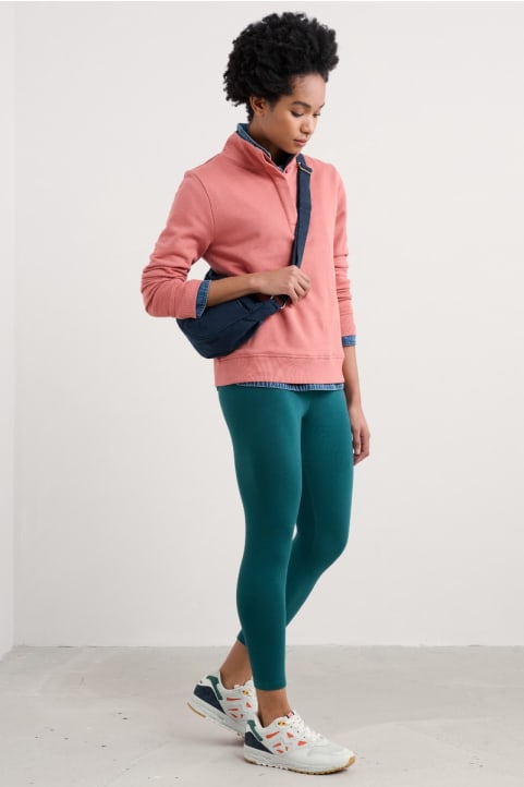 Sea Dance 7/8 Leggings in GOTS-Certified Organic Cotton