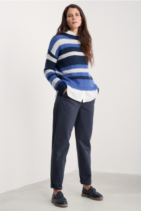 Mor Path Organic Cotton Tapered Trousers