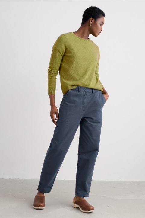 Mor Path Organic Cotton Tapered Trousers
