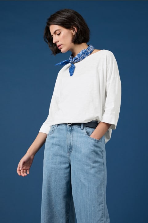 Tremayne Quay Jersey Top Model Image