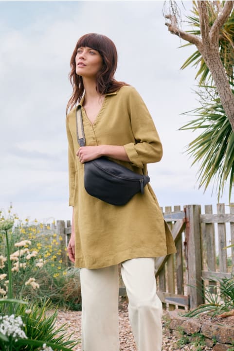 Early Sun Linen Tunic