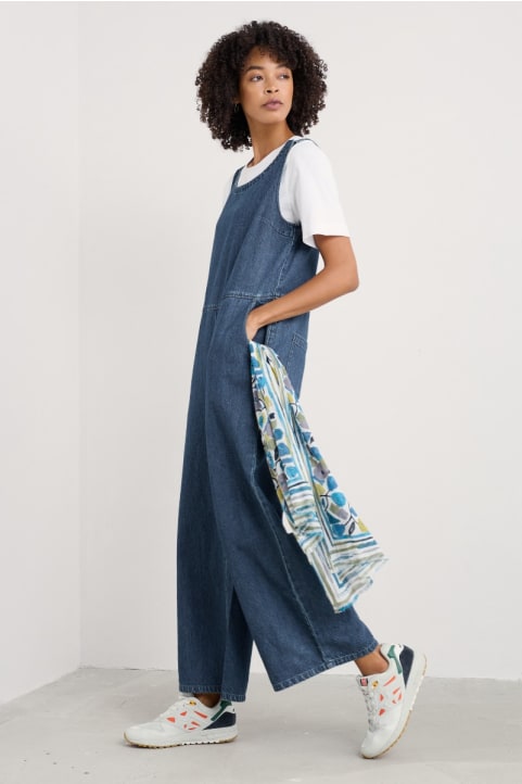 Salt Air Linen Jumpsuit Image
