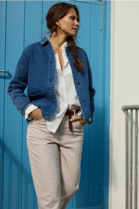 Reading Rocks Chore Denim Jacket Image