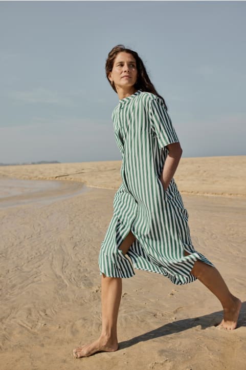 Harbour Movement Organic Cotton Shirt Dress