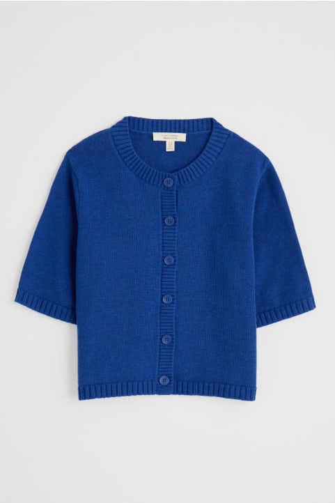 Gillan Creek Organic Cotton Short-Sleeve Cardigan Image