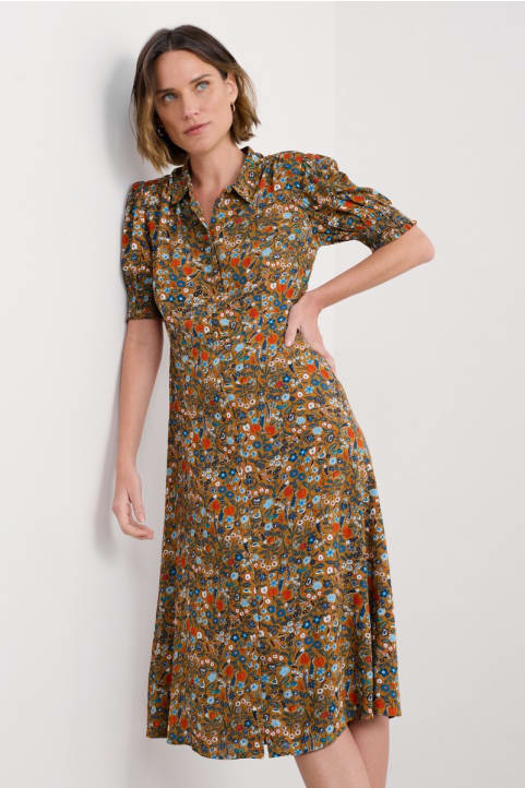 Bridget Midi Tea Dress