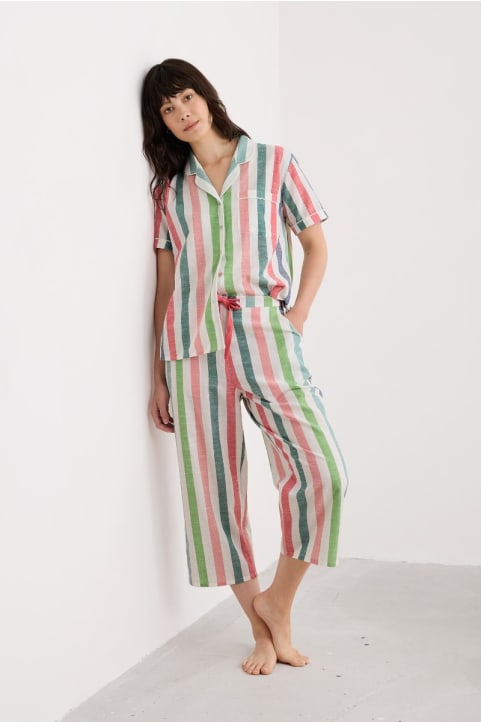 Nesting Bird Short Sleeve Pyjamas