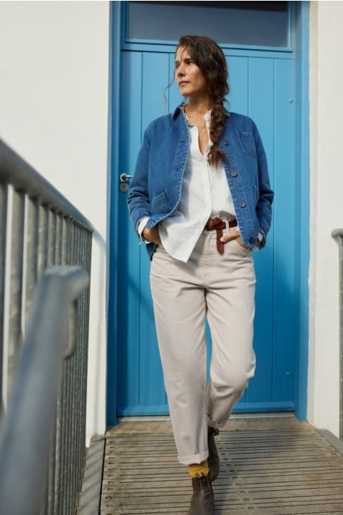 Towan Barrel Leg Jeans Image