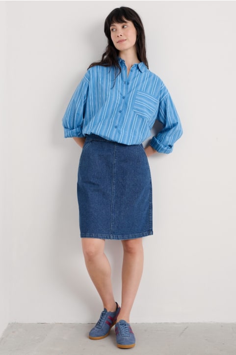Dovetail A-Line Skirt