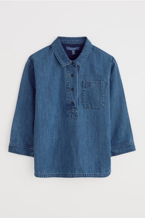 Oak Leaf Denim Shirt 