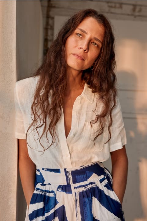 Drydock Short Sleeve Linen Shirt