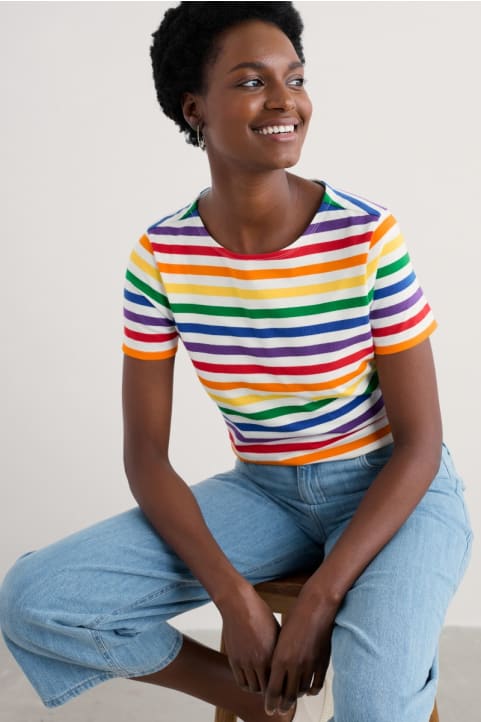 Sailor T-Shirt in GOTS-Certified Organic Cotton Jersey Image