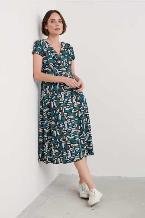 Chapelle Dress in GOTS-Certified Organic Cotton Jersey