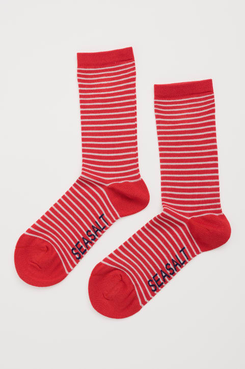 Women's Sailor Socks Model Image