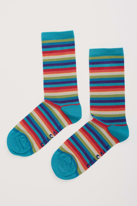 Women's Sailor Socks Model Image