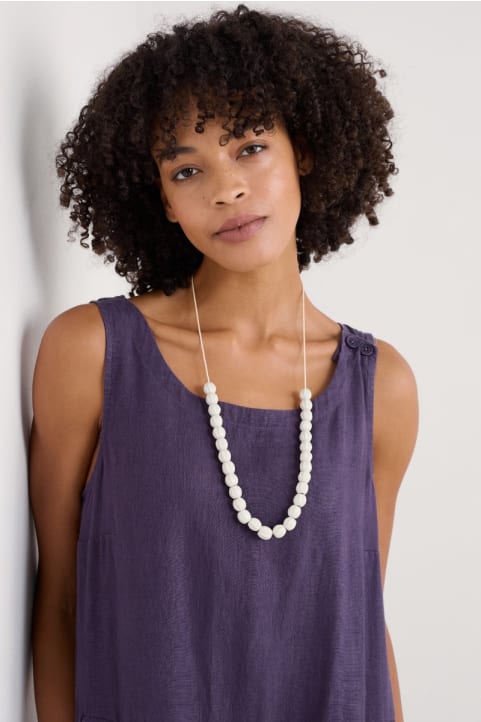 Moorland Haze Bead Necklace