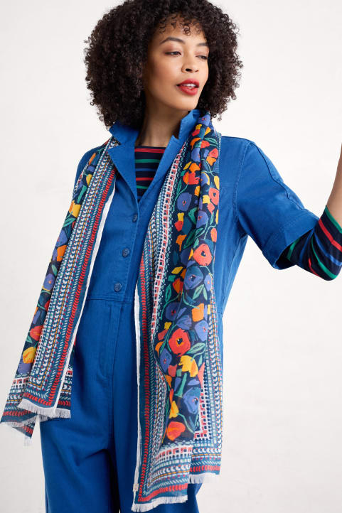 May Garland Printed Scarf Image