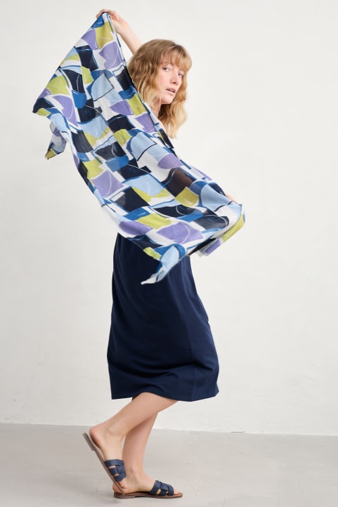 May Garland Printed Scarf Image