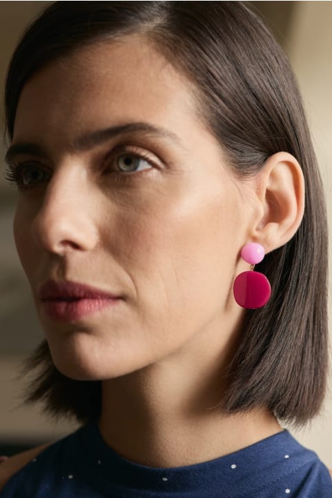 Torch Lily Drop Earrings