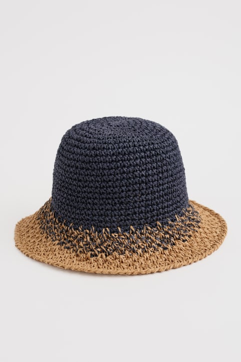 Interweave Mixed Weave Sunhat Model Image