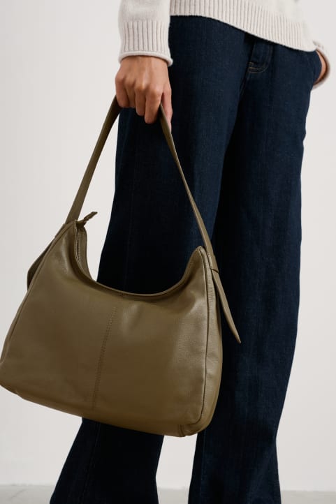 Koska Leather Shopper Bag Model Image