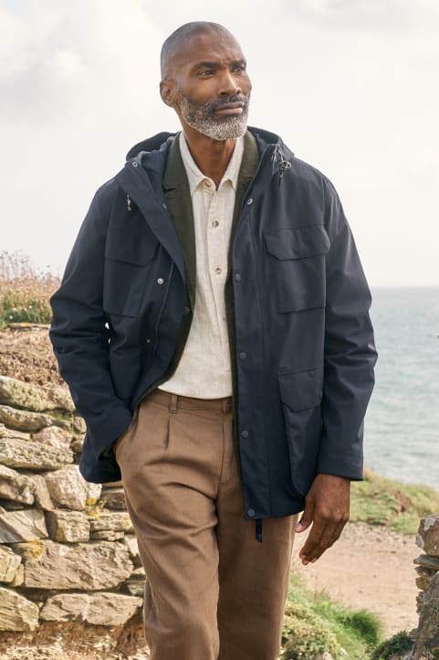 Men's Porthcurno Waterproof Jacket Image