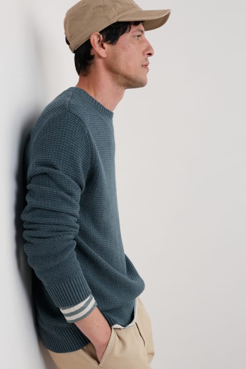 Men's Mizzen Organic Cotton Knitted Jumper Image