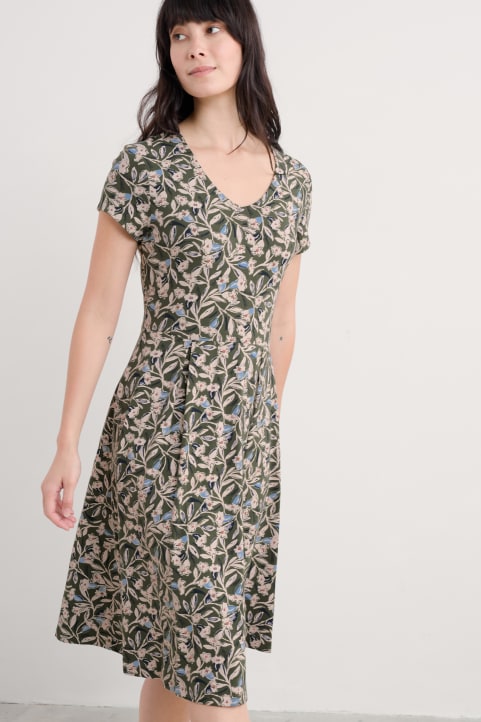Pier View Jersey Dress Model Image